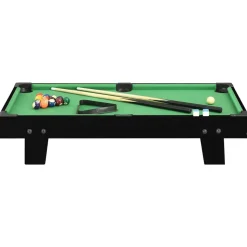 vidaXL 3-Fuß Mini-Billardtisch 92x52x19 cm Schwarz und Grün