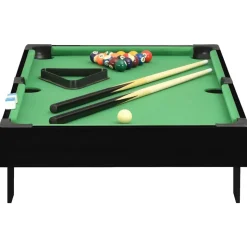vidaXL 3-Fuß Mini-Billardtisch 92x52x19 cm Schwarz und Grün