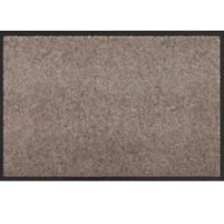 vidaXL Fußmatte Beige 60 x 40 x 1,2 cm Teddystoff