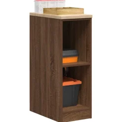 vidaXL Garagen-Aufbewahrungsschrank 30x51x85 cm Massivholz Kiefer
