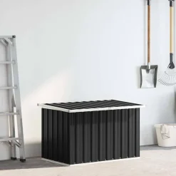 vidaXL Gartenbox Anthrazit 109x67x65 cm