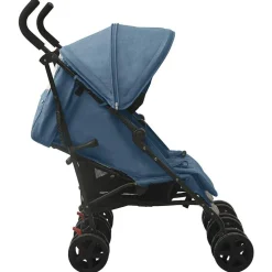 vidaXL Geschwisterwagen Marineblau Stahl
