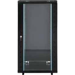 vidaXL 22HE Netzwerkschrank mit Schwenkfüßen 19