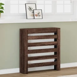 vidaXL Heizkörperverkleidung Eichen-Optik 78x20x82 cm Holzwerkstoff