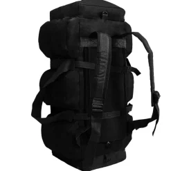 vidaXL 3-in-1 Seesack Armee-Stil 45 L Schwarz
