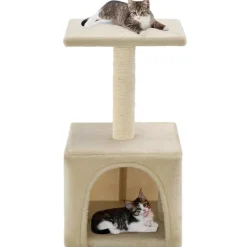 vidaXL Katzen-Kratzbaum Sisal 55 cm Beige