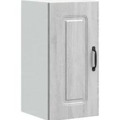vidaXL Küchen-Hängeschrank Kalmar Grau Sonoma Holzwerkstoff