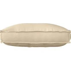 vidaXL Kissen Beige 70 x 40 x 12 cm Oxford-Stoff