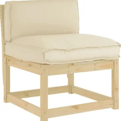 vidaXL Kissen Beige 80 x 40 x 12 cm Oxford-Stoff