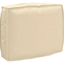 vidaXL Kissen Beige 50 x 40 x 12 cm Oxford-Stoff