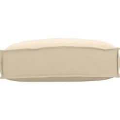 vidaXL Kissen Beige 50 x 40 x 12 cm Oxford-Stoff