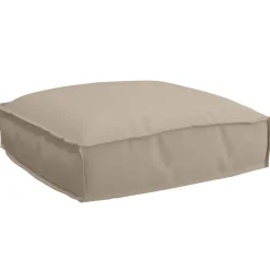 vidaXL Kissen Taupe 50 x 50 x 12 cm Oxford-Stoff