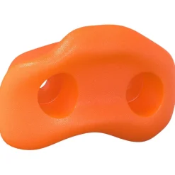 vidaXL Klettergriff 2 pcs Orange 100 x 67 x 43 mm PP