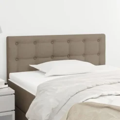vidaXL Kopfteil Taupe 80x5x78/88 cm Stoff