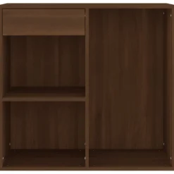 vidaXL Kosmetikschrank Braun Eichen-Optik 80x40x75 cm Holzwerkstoff