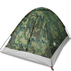 vidaXL Kuppel-Campingzelt 2 Personen Tarnmuster Wasserdicht
