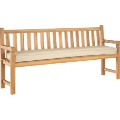 vidaXL Palettenkissen Beige 180 x 40 x 8 cm Oxford-Stoff