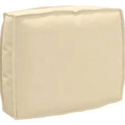 vidaXL Palettenkissenset 2 pcs Beige Oxford-Stoff