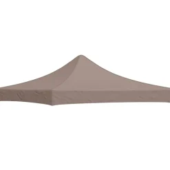 vidaXL Partyzelt-Dach 3x3 m Taupe 270 g/m²