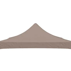 vidaXL Partyzelt-Dach 3x3 m Taupe 270 g/m²
