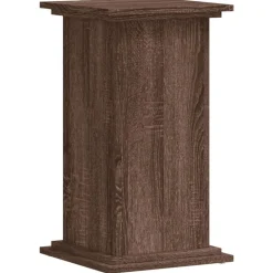 vidaXL Pflanzenständer Braun Eichen-Optik 33x33x60 cm Holzwerkstoff