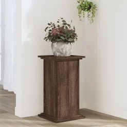 vidaXL Pflanzenständer Braun Eichen-Optik 33x33x60 cm Holzwerkstoff