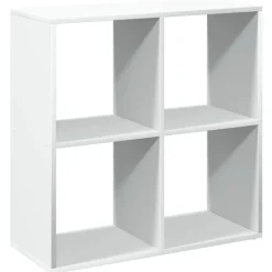 vidaXL Raumteiler-Bücherregal Grau Sonoma 69,5x29x137,5 cm
