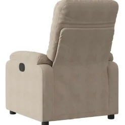 vidaXL Relaxsessel Taupe Mikrofasergewebe