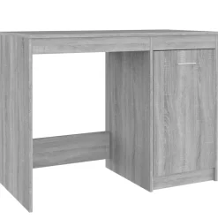 vidaXL Schreibtisch Grau Sonoma 100x50x76 cm Holzwerkstoff