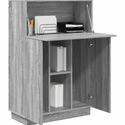 vidaXL Schreibtisch Graues Sonoma 71.5 x 31.5 x 106.5 cm Holzwerkstoff