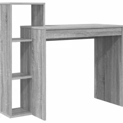 vidaXL Schreibtisch Graues Sonoma 100 x 40 x 90 cm Holzwerkstoff