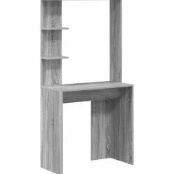 vidaXL Schreibtisch Graues Sonoma 78,5 x 37 x 154,5 cm Holzwerkstoff