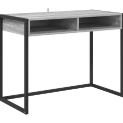 vidaXL Schreibtisch Graues Sonoma 100 x 50 x 75 cm Holzwerkstoff