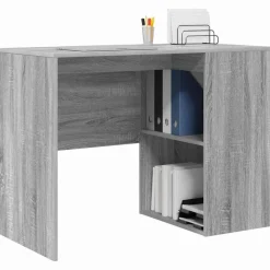 vidaXL Schreibtisch Graues Sonoma 102 x 50 x 75 cm Holzwerkstoff
