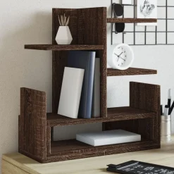 vidaXL Schreibtisch-Organizer Eichen-Optik 49x20x52,5 cm Holzwerkstoff