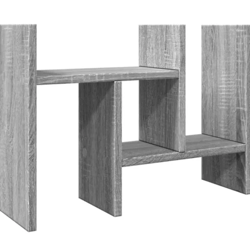 vidaXL Schreibtisch-Organizer Grau Sonoma 34,5x15,5x35,5 Holzwerkstoff