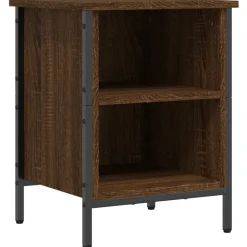 vidaXL Schuhregal Braun Eichen-Optik 38x35x50 cm Holzwerkstoff
