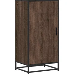 vidaXL Schuhregal Braun Eichen-Optik 48x38x97,5 cm Holzwerkstoff