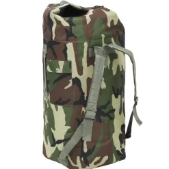 vidaXL Seesack Armee-Stil 85 L Camouflage