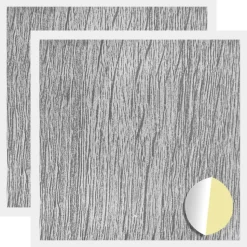 vidaXL Selbstklebende Schraubenabdeckung 2 pcs Graues Sonoma