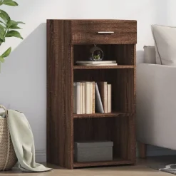 vidaXL Sideboard Braun Eichen-Optik 45x42,5x93 cm Holzwerkstoff