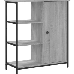 vidaXL Sideboard Grau Sonoma 70x30x80 cm Holzwerkstoff