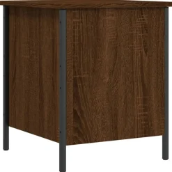 vidaXL Sitzbank mit Stauraum Braun Eichen-Optik 40x42,5x50 cm Holzwerkstoff