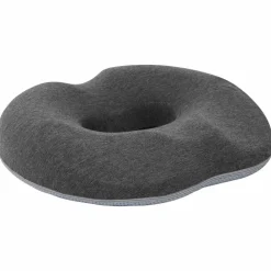 vidaXL Sitzkissen Einfarbig Dunkelgrau 42 x 36,5 x 8 cm Viscoschaum
