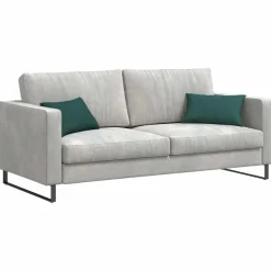vidaXL Sofakissen 2 pcs Dunkelgrün 50 x 30 cm Stoff