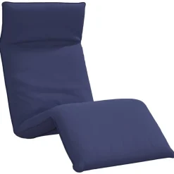 vidaXL Sonnenliege Klappbar Marineblau 175x54x8,5 cm Oxford-Gewebe