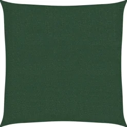 vidaXL Sonnensegel 160 g/m² Dunkelgrün 2,5x2,5 m HDPE
