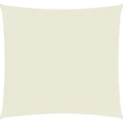 vidaXL Sonnensegel Oxford-Gewebe Quadratisch 3,6x3,6 m Creme