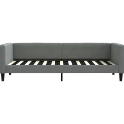 vidaXL Tagesbett Dunkelgrau 80x200 cm Stoff