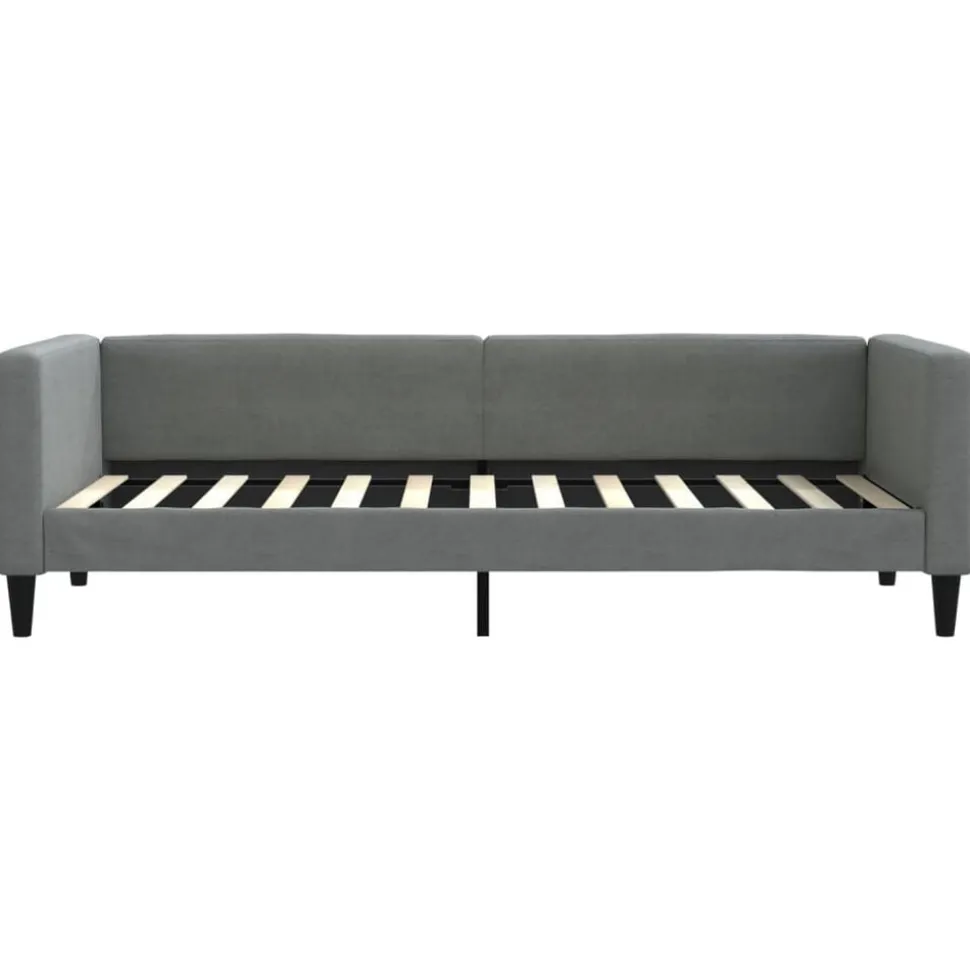 vidaXL Tagesbett Dunkelgrau 80x200 cm Stoff